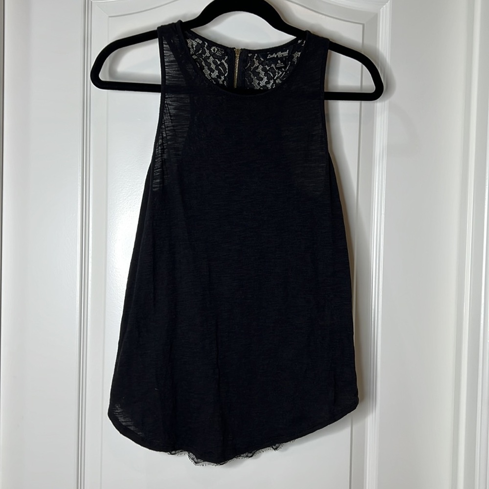 Lucky Brand Lace Back Tank - Picture 6 of 8